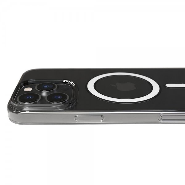 Nudient iPhone 16 Pro Max Kuori Thin Case MagSafe Läpinäkyvä