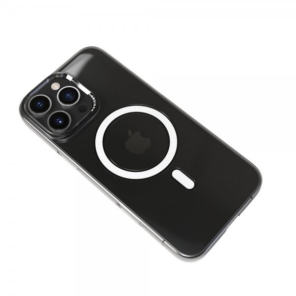 Nudient iPhone 16 Pro Max Kuori Thin Case MagSafe Läpinäkyvä