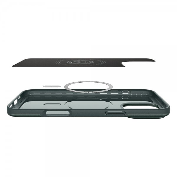 Spigen iPhone 16 Pro Max Kuori Thin Fit MagFit Abyss Green