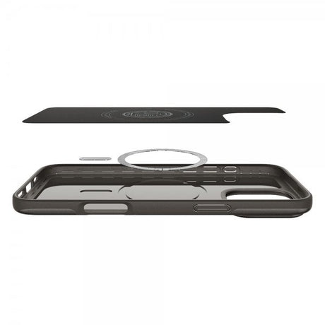 Spigen iPhone 16 Pro Max -kuori Thin Fit MagFit Gunmetal