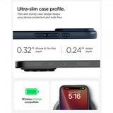 Spigen iPhone 16 Pro Max Thin Fit MagFit Metal Slate -suojakuori