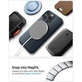 Spigen iPhone 16 Pro Max Thin Fit MagFit Metal Slate -suojakuori