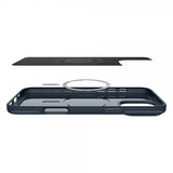 Spigen iPhone 16 Pro Max Thin Fit MagFit Metal Slate -suojakuori