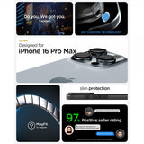 Spigen iPhone 16 Pro Max Kuori Thin Fit MagFit Musta