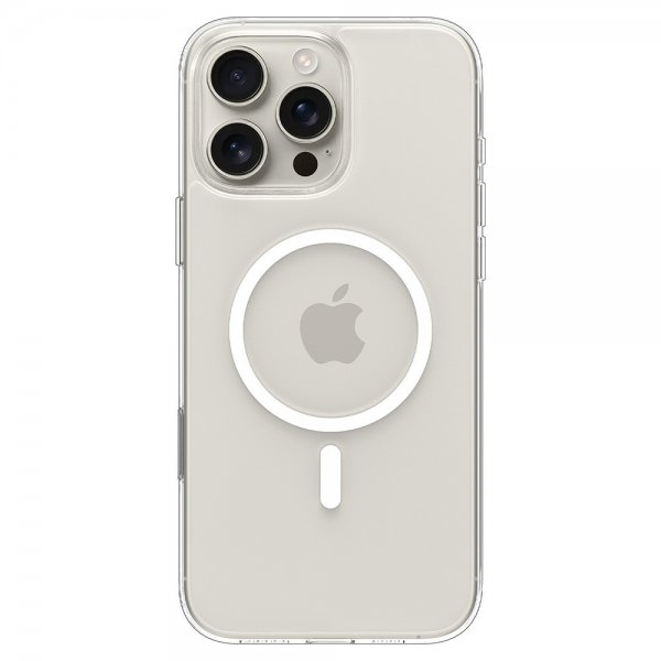 Spigen iPhone 16 Pro Max Kuori Thin Fit T MagFit Clear White