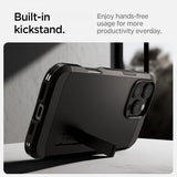 Spigen iPhone 16 Pro Max Kuori Tough Armor MagFit Musta