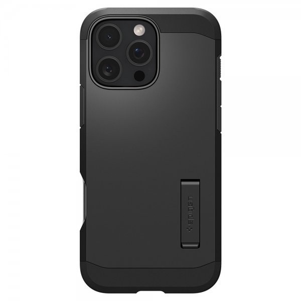 Spigen iPhone 16 Pro Max Kuori Tough Armor MagFit Musta