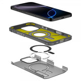 Spigen iPhone 16 Pro Max Kuori Tough Armor T MagFit Frost Black