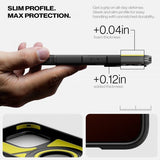 Spigen iPhone 16 Pro Max -suojakuori Tough Armor T MagFit Musta