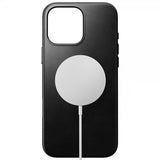 Nomad iPhone 16 Pro Max -kuori Traditional Leather Case Horween, musta