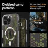 Spigen iPhone 16 Pro Max Kuori Ultra Hybrid MagFit Digital Camo