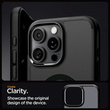 Spigen iPhone 16 Pro Max -suojakuori Ultra Hybrid MagFit Frost Black