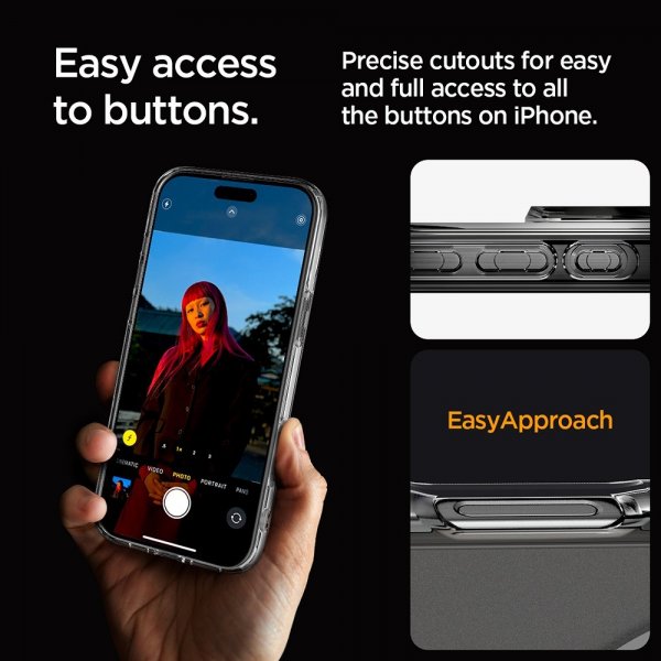 Spigen iPhone 16 Pro Max Kuori Ultra Hybrid MagFit Frost Clear