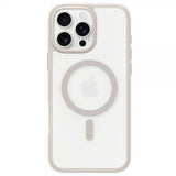 Spigen iPhone 16 Pro Max -suojakuori Ultra Hybrid MagFit Frost Natural Titanium