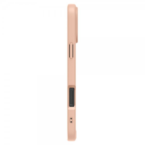 Spigen iPhone 16 Pro Max -suojakuori Ultra Hybrid MagFit Frost Rose Titanium