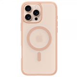 Spigen iPhone 16 Pro Max -suojakuori Ultra Hybrid MagFit Frost Rose Titanium