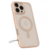 Spigen iPhone 16 Pro Max -suojakuori Ultra Hybrid MagFit Frost Rose Titanium