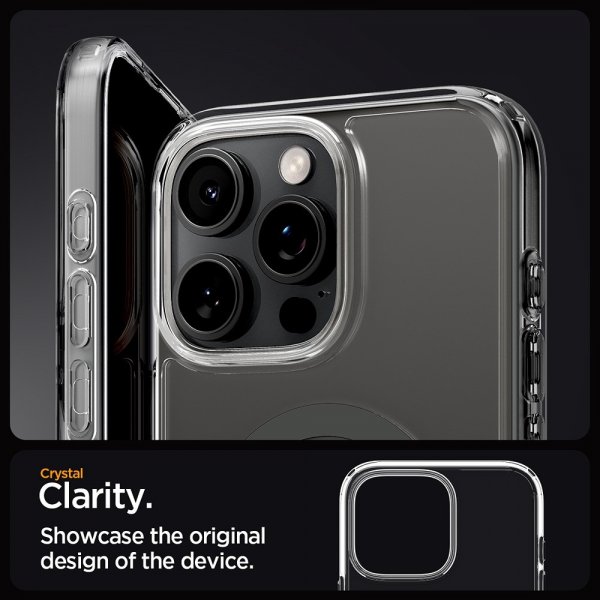Spigen iPhone 16 Pro Max -suojakuori Ultra Hybrid MagFit Graphite