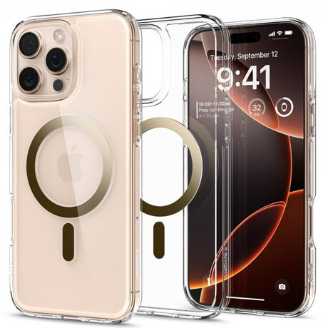 Spigen iPhone 16 Pro Max Kuori Ultra Hybrid MagFit Kulta