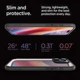 Spigen iPhone 16 Pro Max -suojakuori, Ultra Hybrid, mattamusta