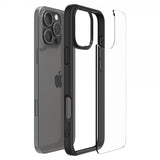Spigen iPhone 16 Pro Max -suojakuori, Ultra Hybrid, mattamusta