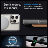 Spigen iPhone 16 Pro Max -suojakuori Ultra Hybrid S MagFit Frost Gray