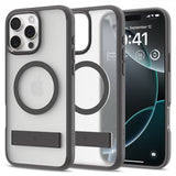Spigen iPhone 16 Pro Max -suojakuori Ultra Hybrid S MagFit Frost Gray