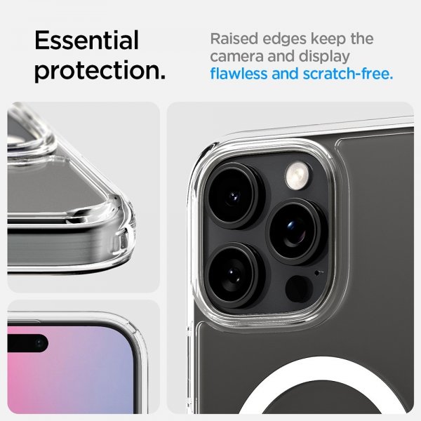 Spigen iPhone 16 Pro Max Kuori Ultra Hybrid T MagFit Clear White