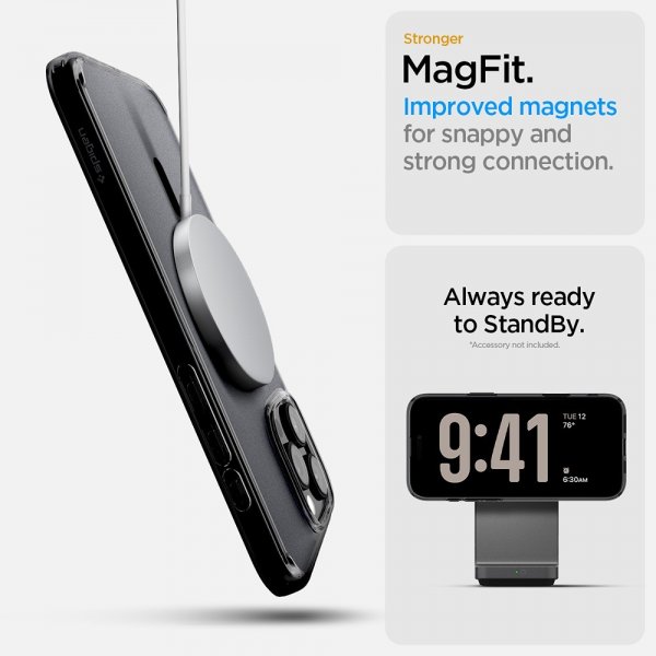Spigen iPhone 16 Pro Max Kuori Ultra Hybrid T MagFit Frost Black