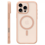 Spigen iPhone 16 Pro Max -suojakuori Ultra Hybrid T MagFit Frost Rose Titanium