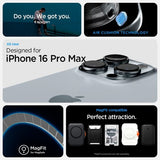 Spigen iPhone 16 Pro Max -suojakuori Ultra Hybrid T MagFit Graphite