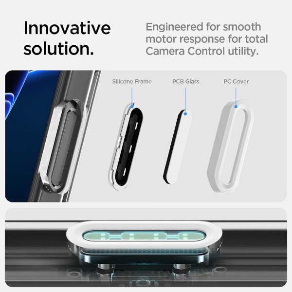 Spigen iPhone 16 Pro Max -suojakuori Ultra Hybrid T MagFit Graphite