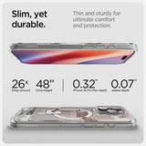 Spigen iPhone 16 Pro Max -suojakuori Ultra Hybrid Zero One MagFit Natural Titanium