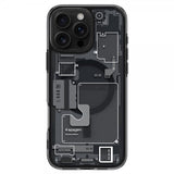 Spigen iPhone 16 Pro Max -suojakuori Ultra Hybrid Zero One MagFit, musta