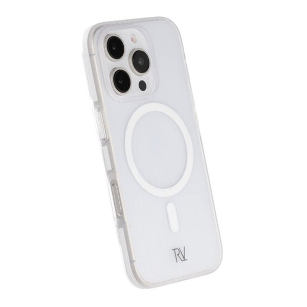 Rvelon iPhone 16 Pro Kuori Aallotettu MagSafe Läpinäkyvä