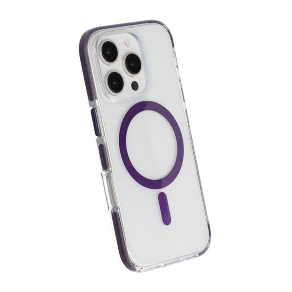 iPhone 16 Pro Kuori Iskunkestävä MagSafe Violetti