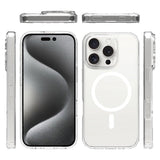 Rvelon iPhone 16 Pro Kuori TPU MagSafe Läpinäkyvä