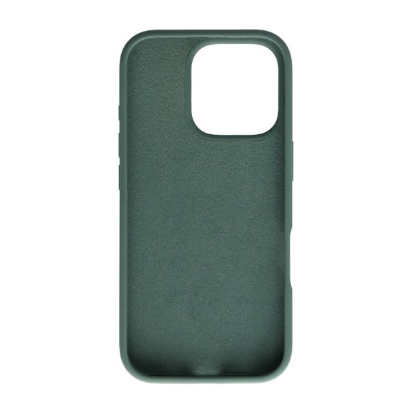 iPhone 16 Pro Kuori Silikoni Vihreä