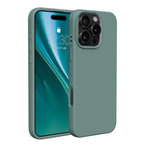 iPhone 16 Pro Kuori Silikoni Vihreä