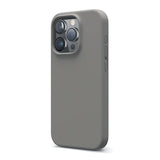 Rvelon iPhone 16 Pro Kuori Silikoni MagSafe Harmaa