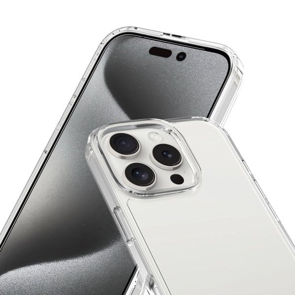 Rvelon iPhone 16 Pro Kuori Läpinäkyvä TPU Läpinäkyvä