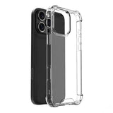 iPhone 16 Pro Kuori Iskunkestävä Läpinäkyvä