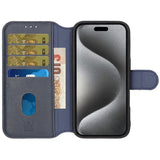 Rvelon iPhone 16 Pro Kotelo 4 Korttipaikkaa MagSafe Sininen