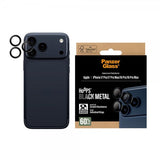 PanzerGlass iPhone 16 Pro/Pro Max/17 Pro/Pro Max Kameran suojus Hoops Musta