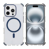 Rvelon iPhone 16 Pro -kuori, iskunkestävä, MagSafe, sininen
