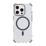 Rvelon iPhone 16 Pro Kuori Iskun- ja iskunkestävä MagSafe Harmaa