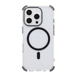 Rvelon iPhone 16 Pro Kuori Iskunkästävä MagSafe Musta