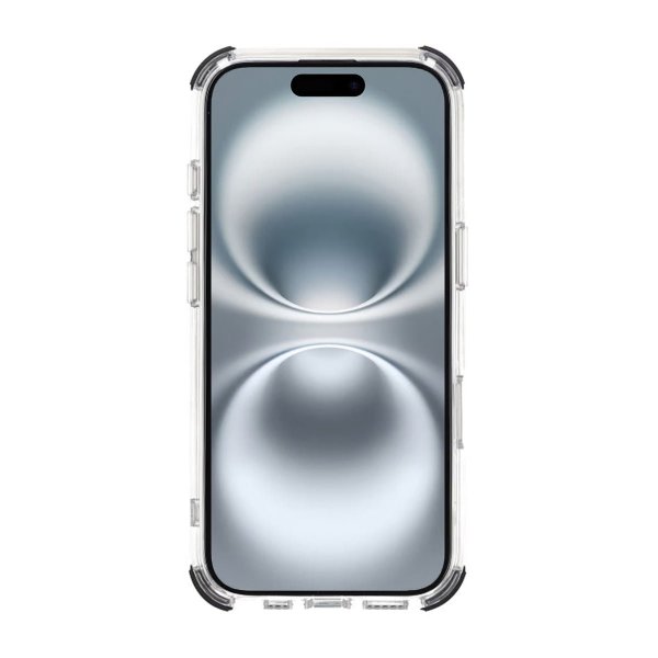 Rvelon iPhone 16 Pro Kuori Iskunkästävä MagSafe Musta
