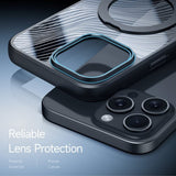 Dux Ducis iPhone 16 Pro Kuori Aimo Series MagSafe Jalusta Musta