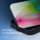 Dux Ducis iPhone 16 Pro Kuori Aimo Series MagSafe Jalusta Musta